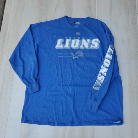 Detroit Lions NFL 2XL mens Long Sleeve T Shirt - Picture 2 of 4